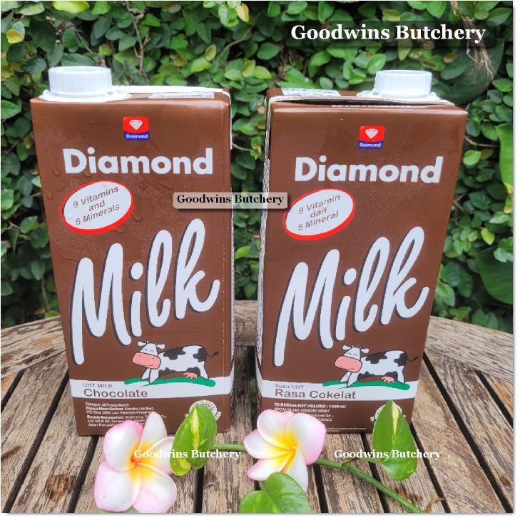 

Diamond milk susu sapi UHT CHOCOLATE 1000ml