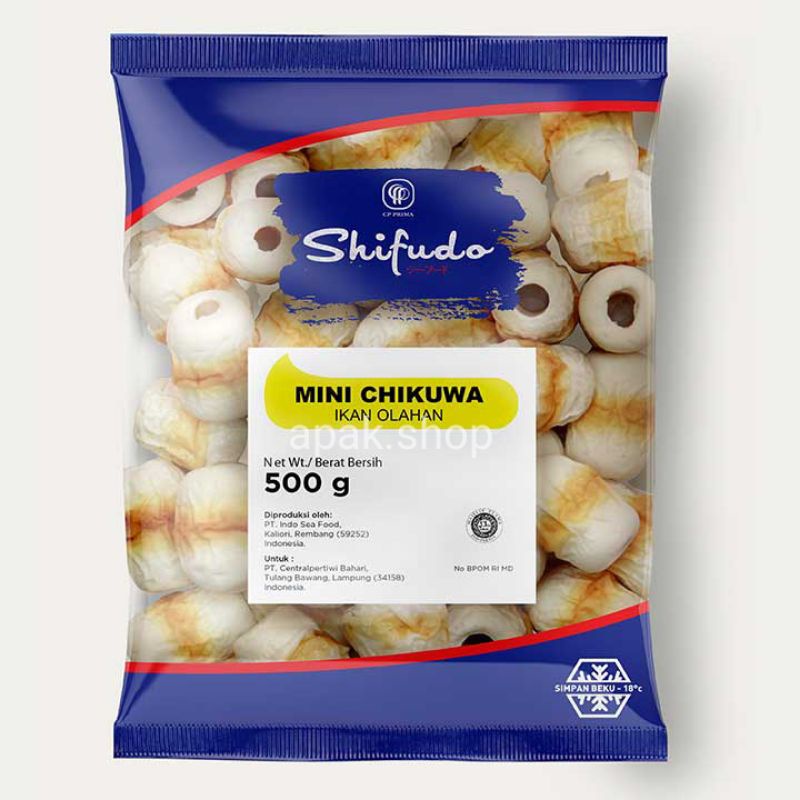 

SHIFUDO Chikuwa 500 Gram | FROZENFOOD