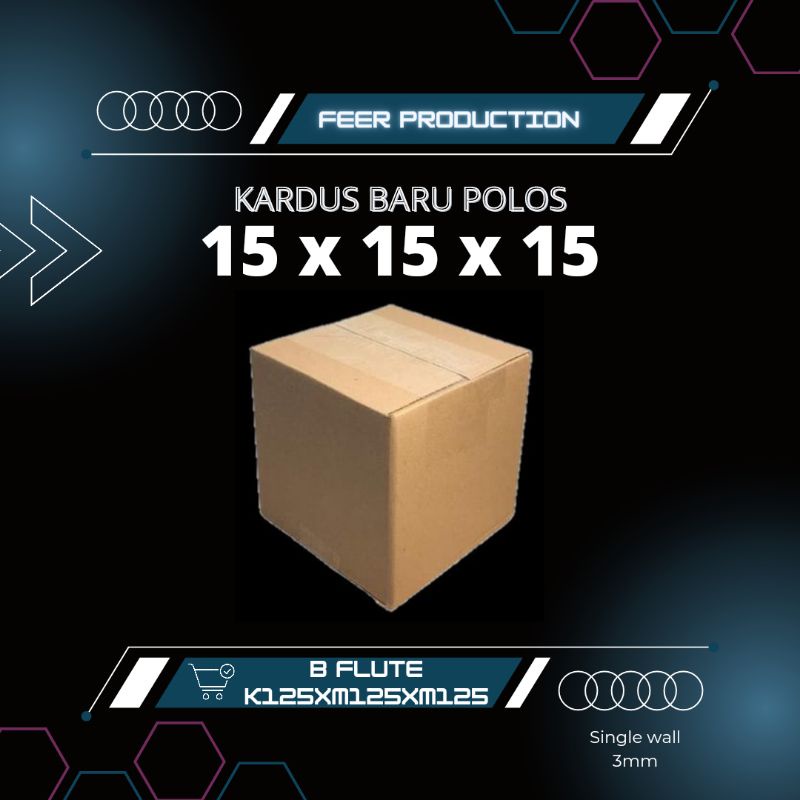 

Kardus Packing 15x15x15 | Dus Packing | Kardus Box | Kotak Packing Box | Kotak Kardus Karton Polos Coklat Baru Murah