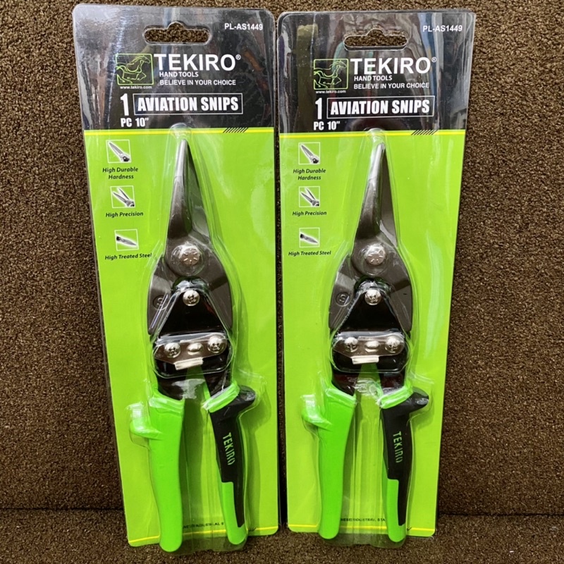 Tang Tekiro 10” aviation snips / Tang Tekiro 10 inch aviation snips