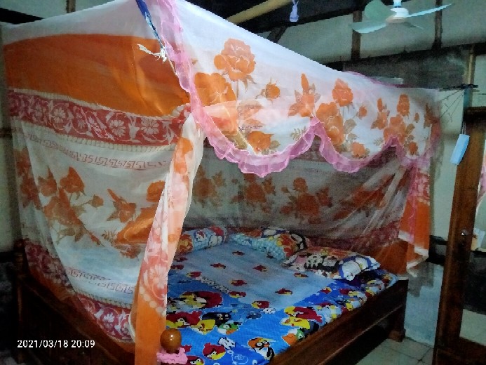 Kelambu Tidur Kotak S.bet Bunga Anugrah