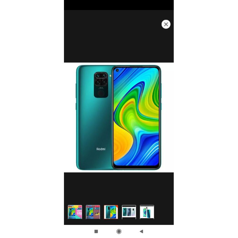 Redmi Note 9 ram 6/128