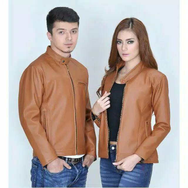 Jaket kulit couple terlaris