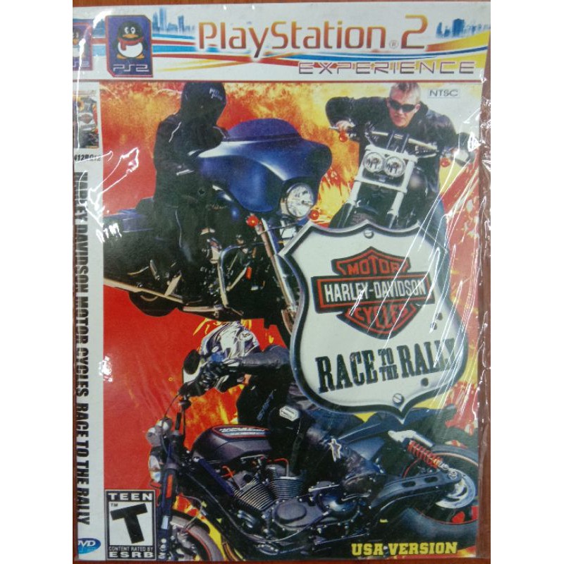 Kaset PS2 Game Harley Davidson Race to the Rally