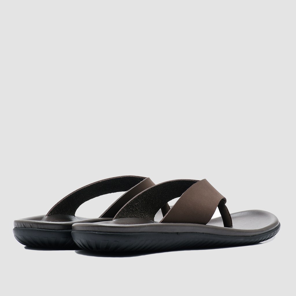 SENDAL JEPIT PRIA BRODO ORIGINAL - SANDAL CASUAL LOOK KEREN Flipper Brown BS