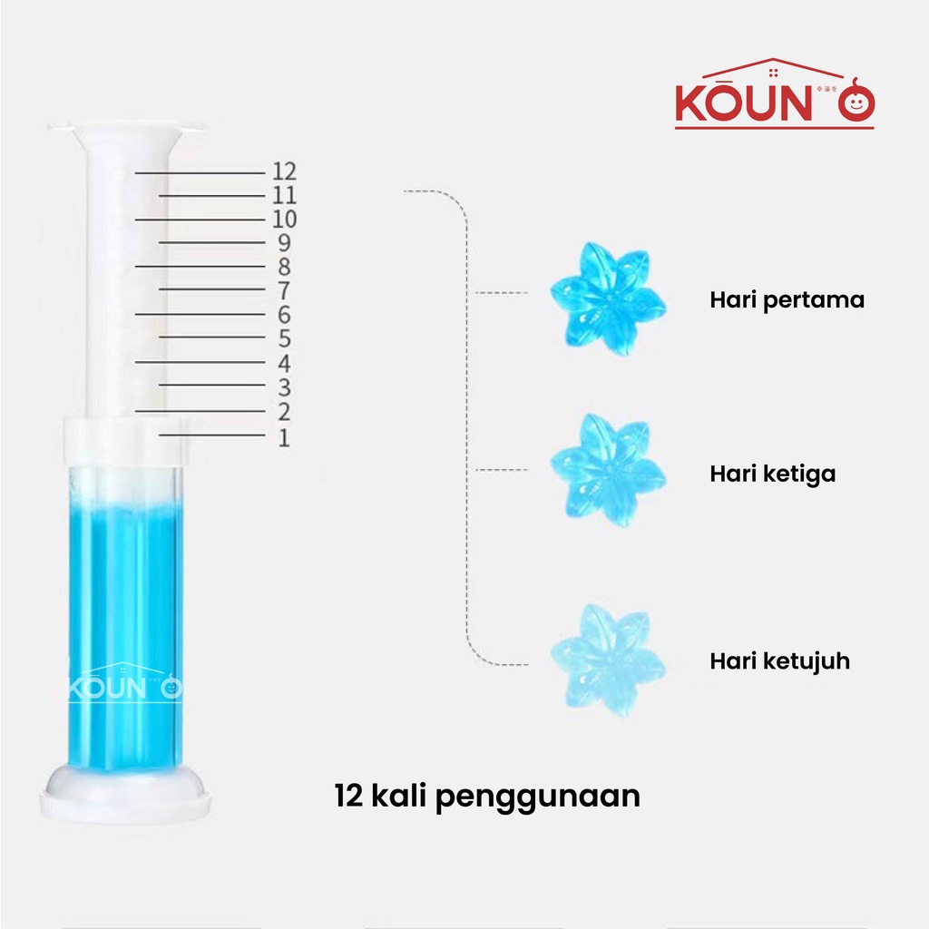 Gel Pengharum Kloset Closet Duduk Jongkok Berdiri Wastafel Gel Pembersih Toilet Kamar Mandi 6 Varian