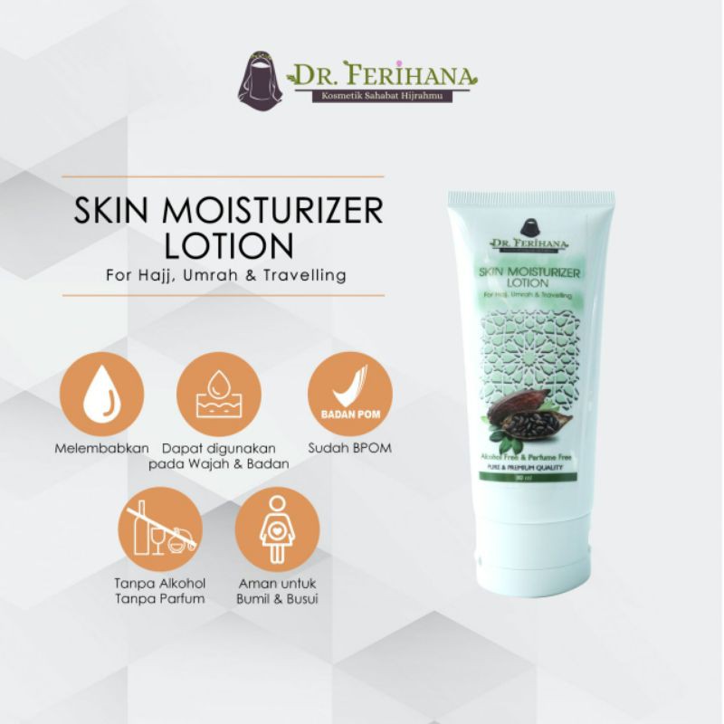 SKIN MOISTURIZER for Hajj, Umrah &amp; Traveling dr. ferihana