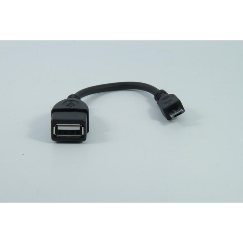 KABEL OTG MICRO USB-CONVERTER MICRO 2.0 KE USB/FLASHDISK - TEKNO KITA