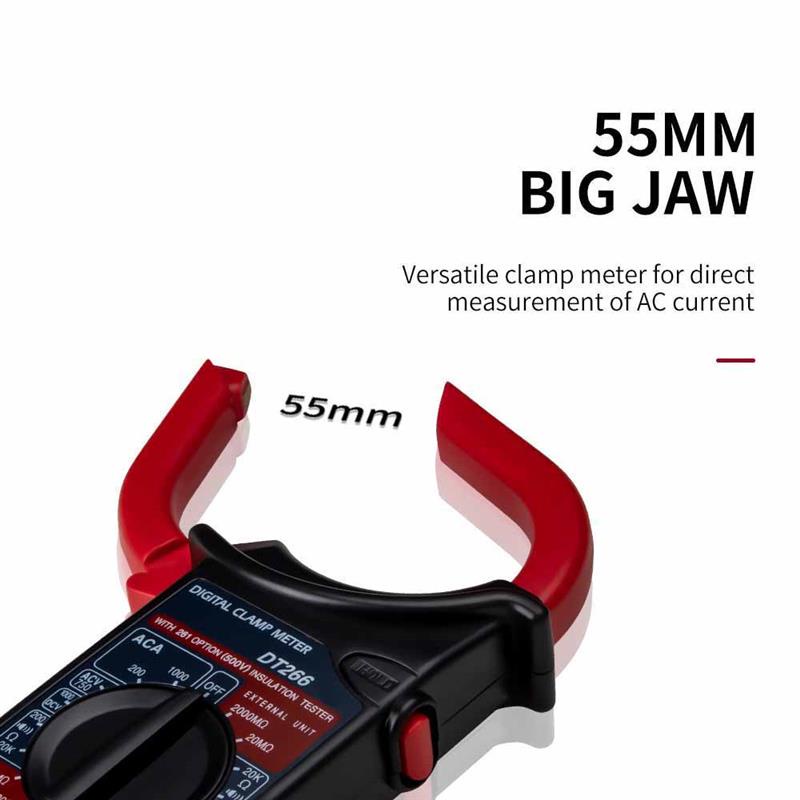 Digital DT266 / Digital Clamp Multimeter - Digital Multimeter