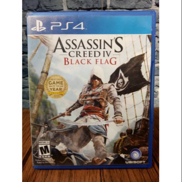 BD PS4 Assassins Creed IV Black Flag .. game cd kaset bluray Assasin Asasin Playstation4
