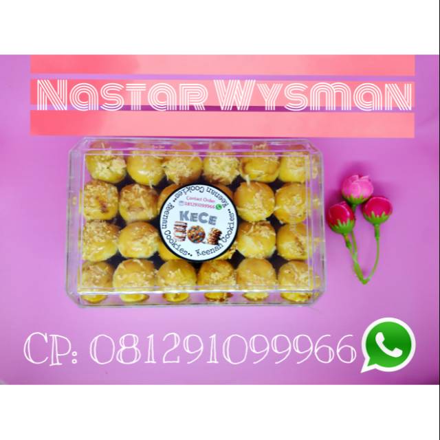 

Kue Kering Nastar Wysman Toples Kotak