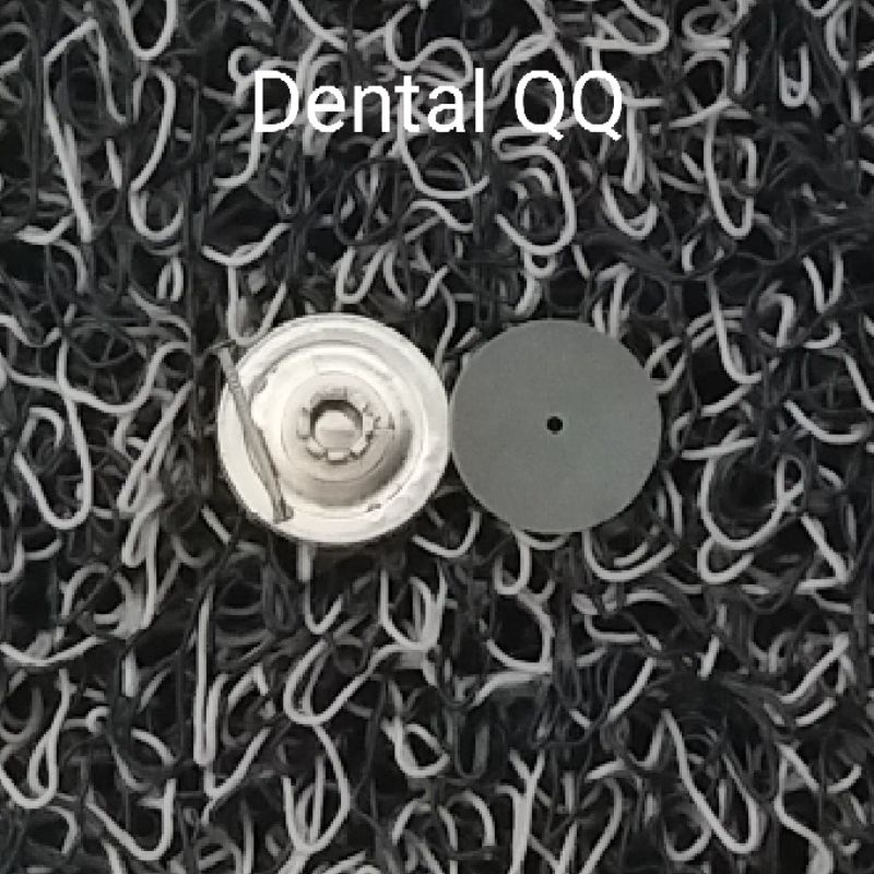 Karet klep gigi palsu + besi dental helo sauger