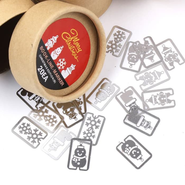 Metal Paper Clip/Book Mark (20pcs)