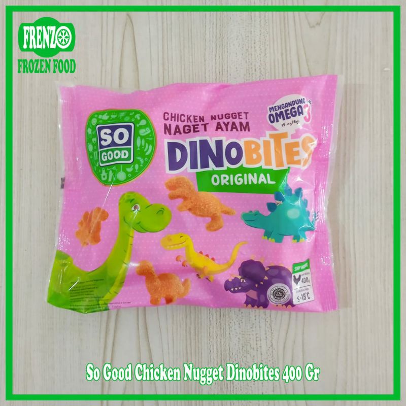 

So Good Chicken Nugget Dinobites 400 Gr