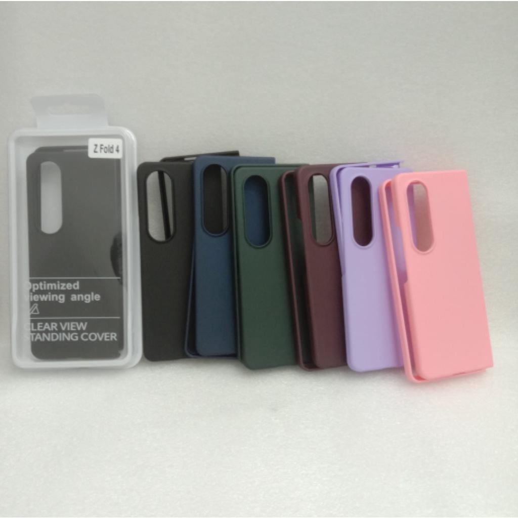 Ultra Slim Matte Samsung Z FOLD 4 Case Cover Casing Front Back