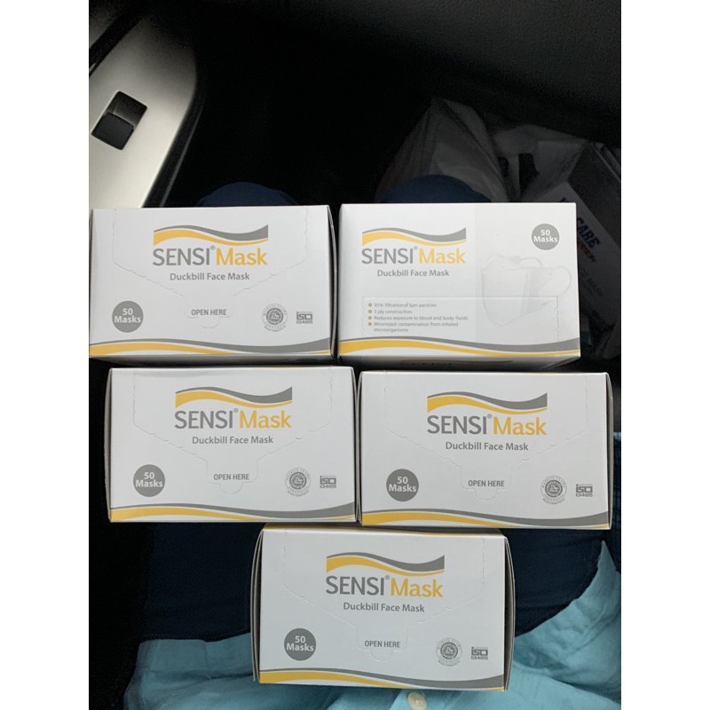 MASKER DUCKBILL SENSI BOX