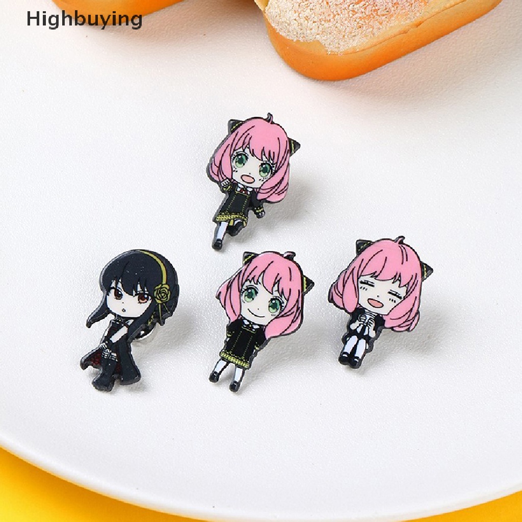 Hbid Bros Pin Metal Desain Anime Spy X Family Untuk Aksesoris Wanita