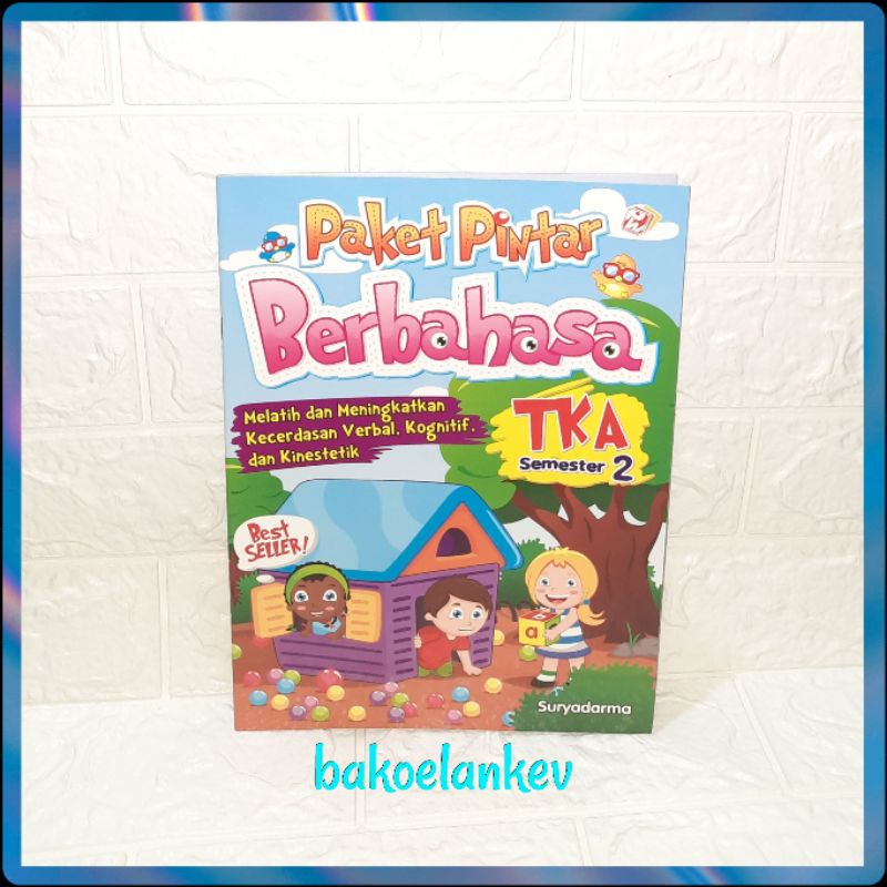 BUKU AKTIVITAS ANAK PINTAR BERBAHASA TK A SEMESTER 2