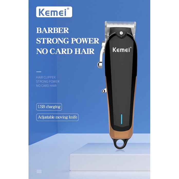 KEMEI KM-1756 - Professional Electric Hair Clipper - Alat Cukur Rambut