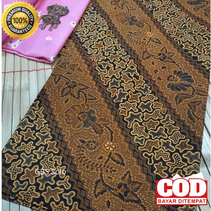 KAIN JARIK BATIK SOLO MOTIF SOGAN PARANG JAHE