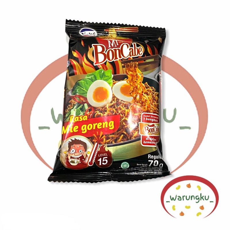 SALE TERMURAH Mie BonCabe 70gr PEDAS LVL 15 Bon Cabe