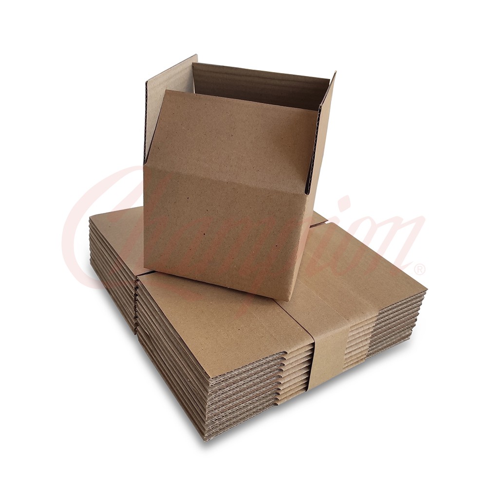 

Kardus Kemasan ukuran 14x14x10.5 cm kardus packing Polos (min 10 pcs)