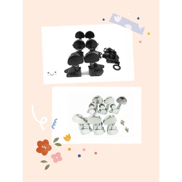 puteran gitar grover crome // puteran gitar grover hitam // dreye grover crome // dryer grover hitam