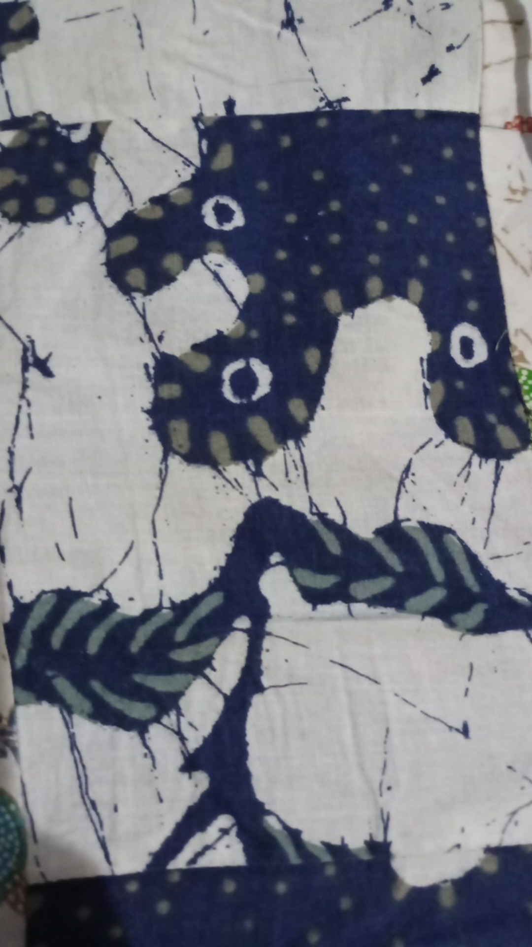 Kemeja Batik Pria Lengan Panjang Size M L Xl Xxl  Bswart Batik Hrb026 Kenongo Hem Panjang Padi