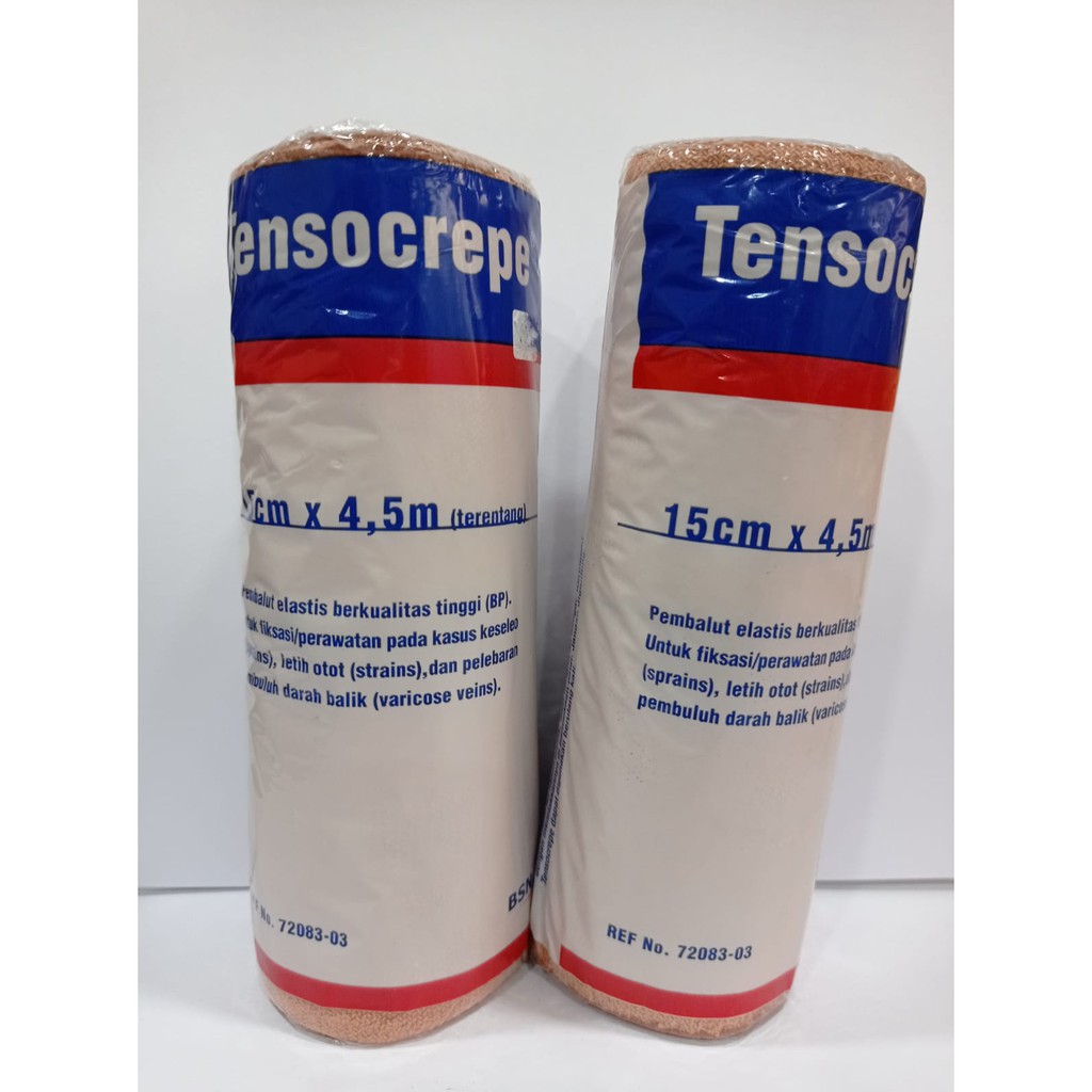 TENSOCREPE 15 CM X 4,5 M PERBAN ELASTIS