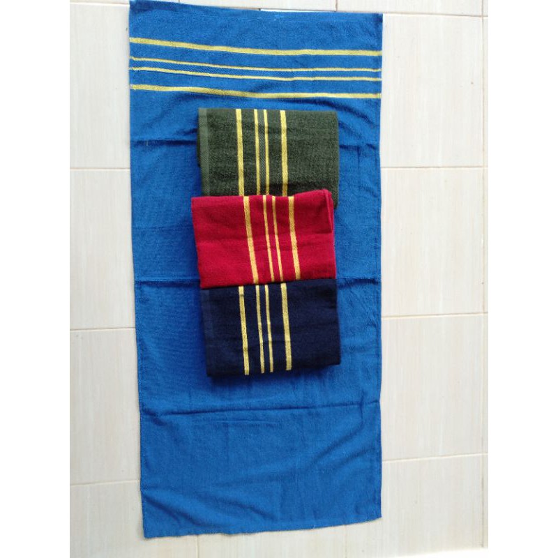 Handuk birdie Garis / HANDUK DEWASA/HANDUK BESAR 70X140