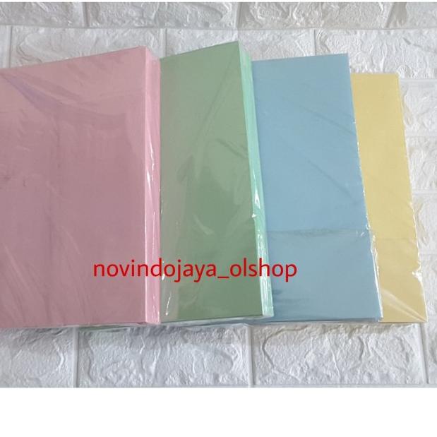 

♡ Neuro warna A4 (kertas HVS warna) 70 gr - Hijau muda ♖