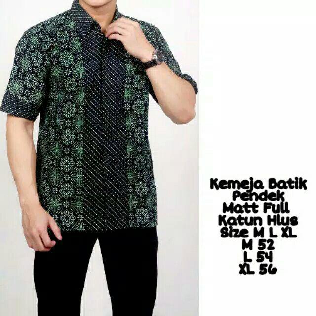 Kemeja Batik Risna Batik Jumbo Hrb089 Ppbtk07 Wsa04 Lengan Pendek Kode 22 /kemejapria/kemejabatik