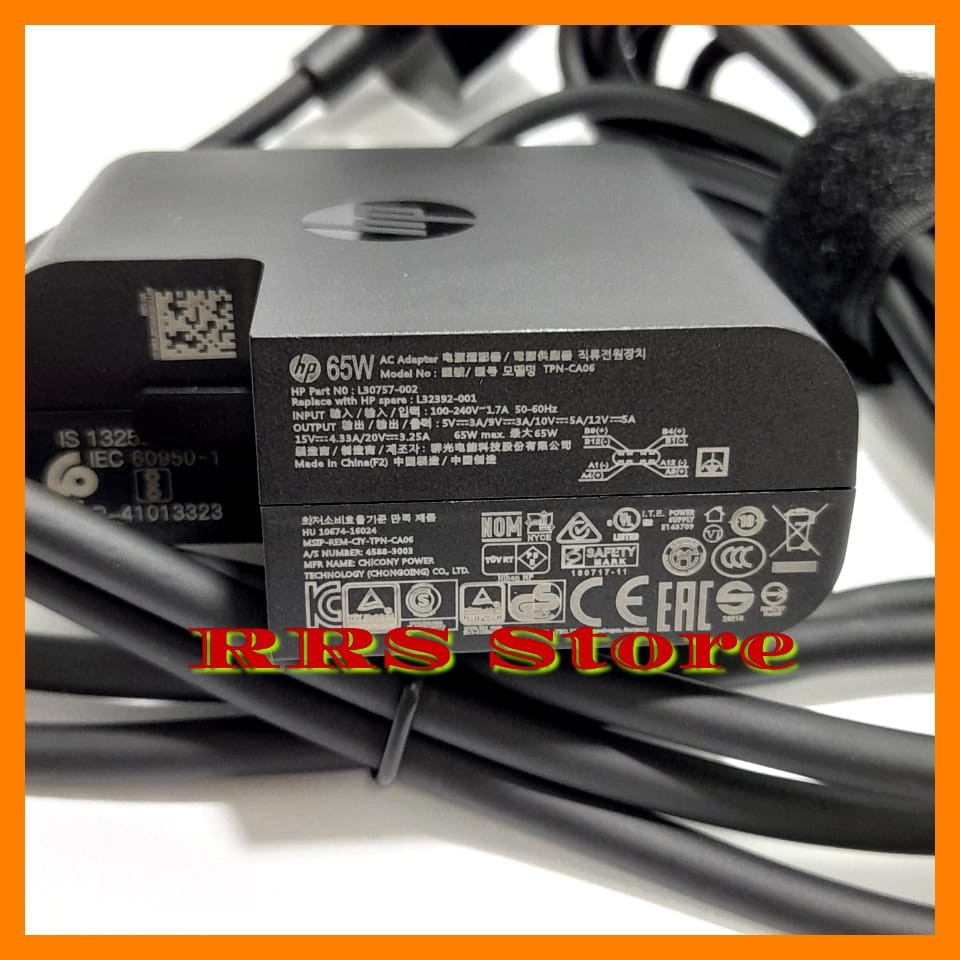 Adaptor USB C 65 watt Hp Type C 65Watt Pro X2 , X360 1030,Elitebook X2 Adaptor casan laptop hp HP Pavilion x2, HP Spectre 13.3 inch, ElitebookHP Envy x360 13.3'', ONDA oBook10 ProRazer Blade StealthGoogle Nexus 5X, Nexus 6P, Pixel C 2015