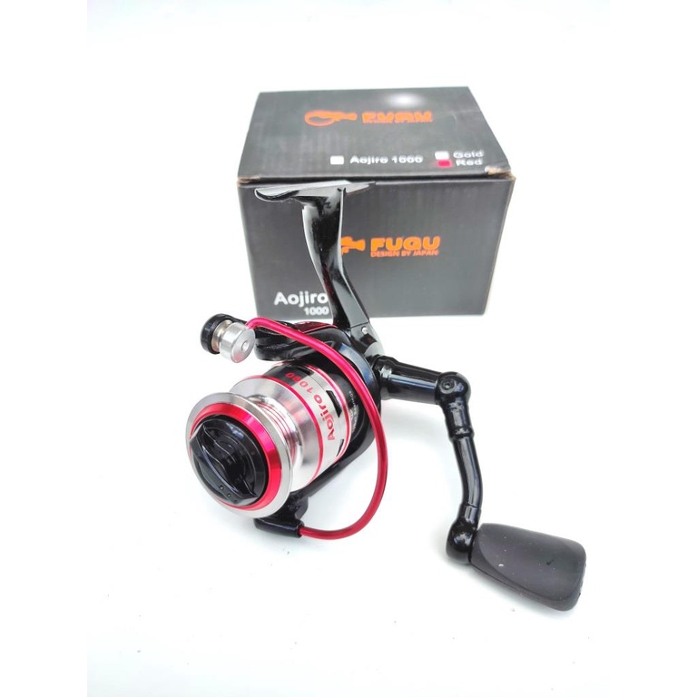 Reel Pancing Fugu Aojiro 800 1000 2000 3000 10 ball bearing Reel Kuat