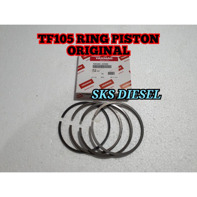 TF105 Ring Piston Seher Mesin Diesel Yanmar TF-105 TF 105 ORIGINAL