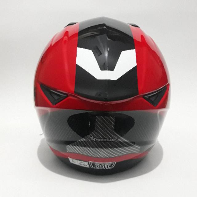 Helm Zeus 811 AL6 Red Black