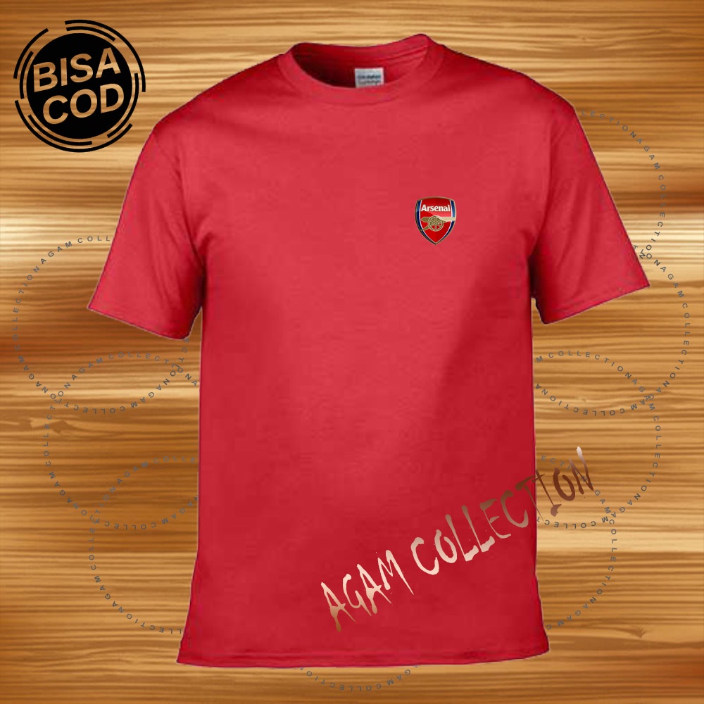 Agam Collection Baju Kaos Distro Logo FC 2 Text Printing Lengan Pendek  Premium Quality