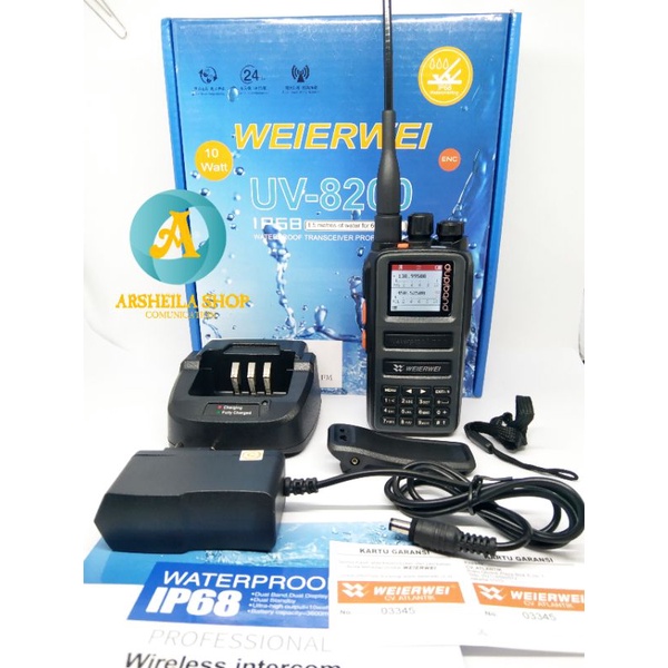 Ht weierwei 8200 Dual band 10 watt waterprof