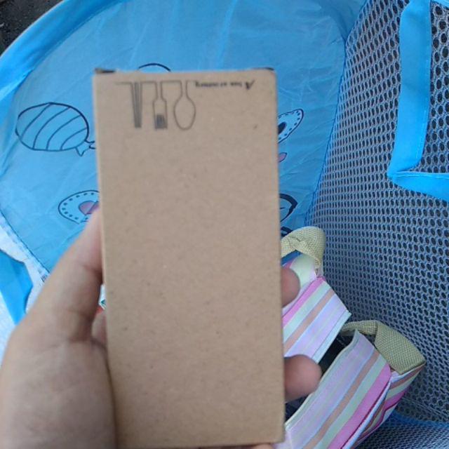 Sendok Garpu Sumpit Travel Portable / Sendok Makan Travel 1 Set Korea