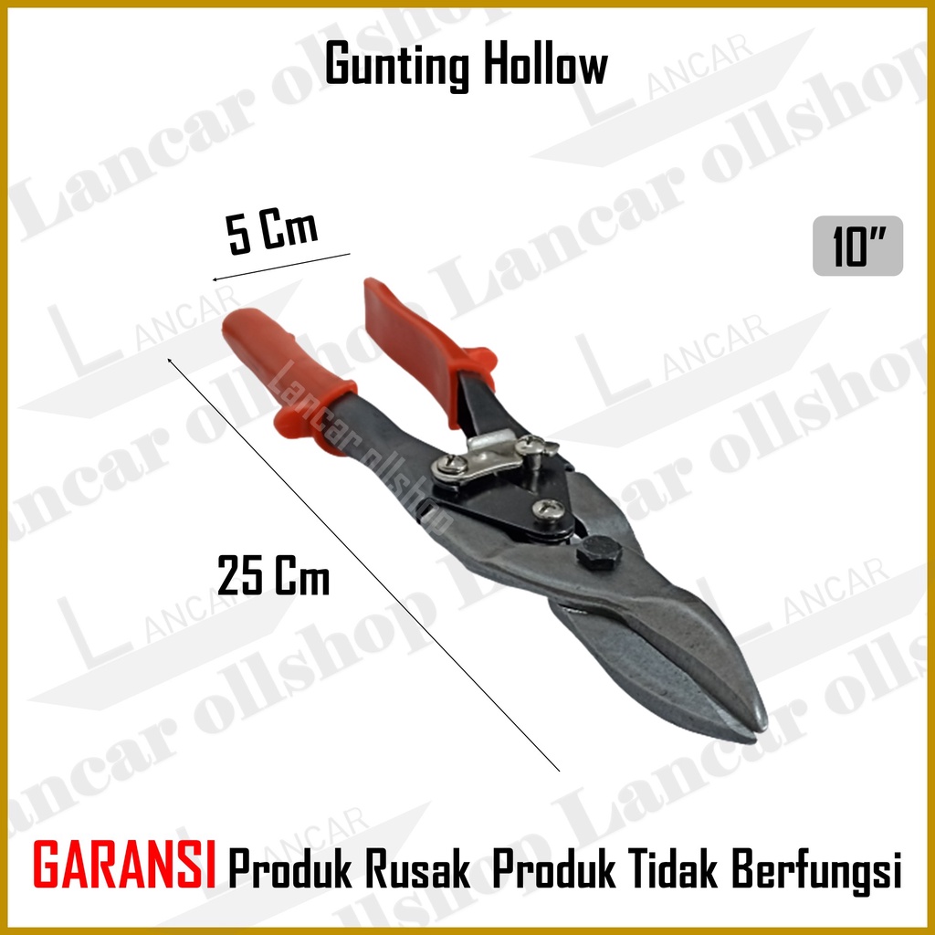 Gunting Holo 10 inch / Gunting Seng / Gunting Kawat / Gunting Baja Ringan