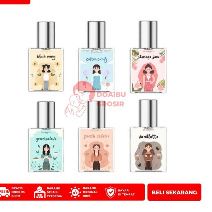 ✤»New Arrival parfum addicted series geamoore spray 15ml vanilalatte cotton candy flaminggo fame pea