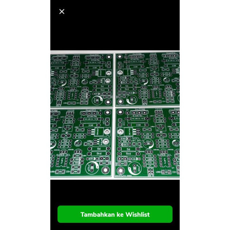 pcb socl 506 double layer bias servo