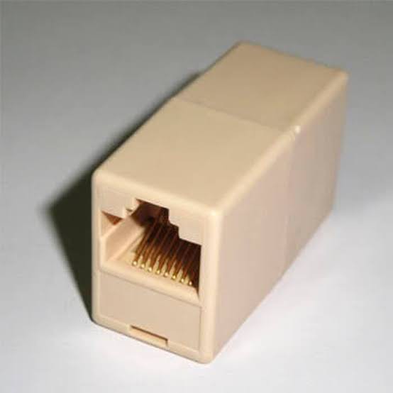 BAREL RJ45 / BARREL CONNECTOR RJ45 COUPLER FEMALE TO FEMALE