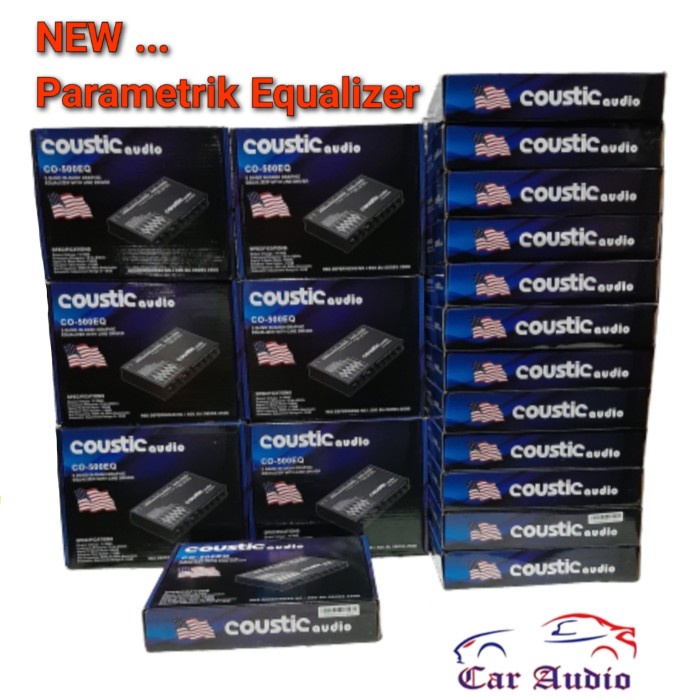PARAMETRIK AUDIO MOBIL EQUALIZER PRE AMP COUSTIC