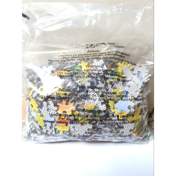 Puzzle 1000 Pcs Jigsaw Moonlight Totoro Bahan Tebal 2MM / Uk.50 X 75 Cm