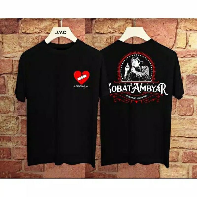 Fourfashion KAOS AMBYAR LORO ATI / KAOS KATUN KOMBED  / T-SHIRT PRIA LIMITED EDITION GN #235Y FF