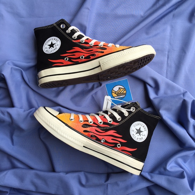 Converse Chuck 70s High Black / Black / Enamel Red