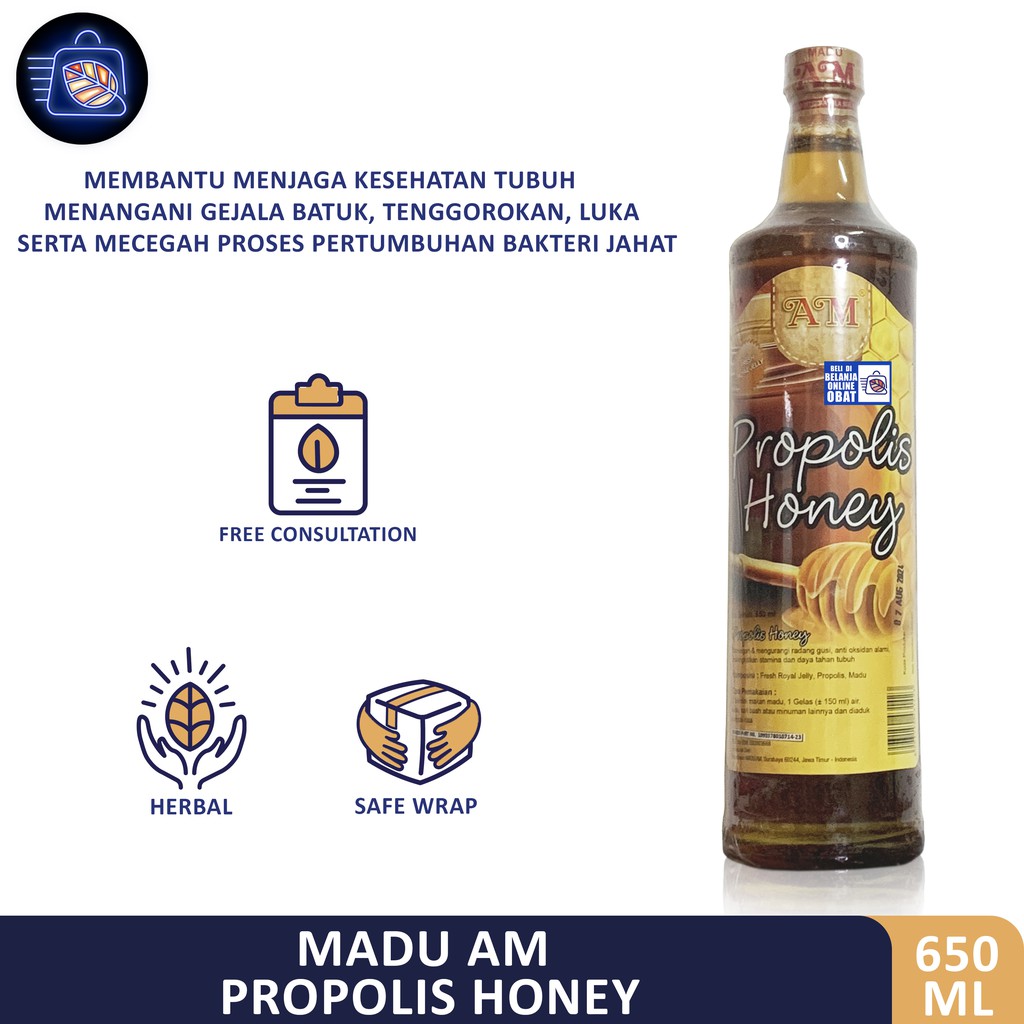 

PROPOLIS HONEY 650 ML // MADU AM