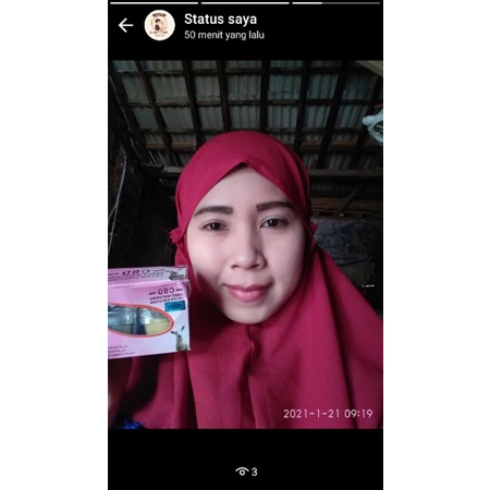 paket krim susu domba MDS biru.