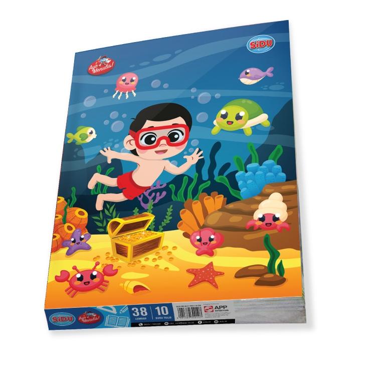 

DISCOUNT !!! 9.9 SiDU Buku Tulis 38 Lembar [KODE 165]